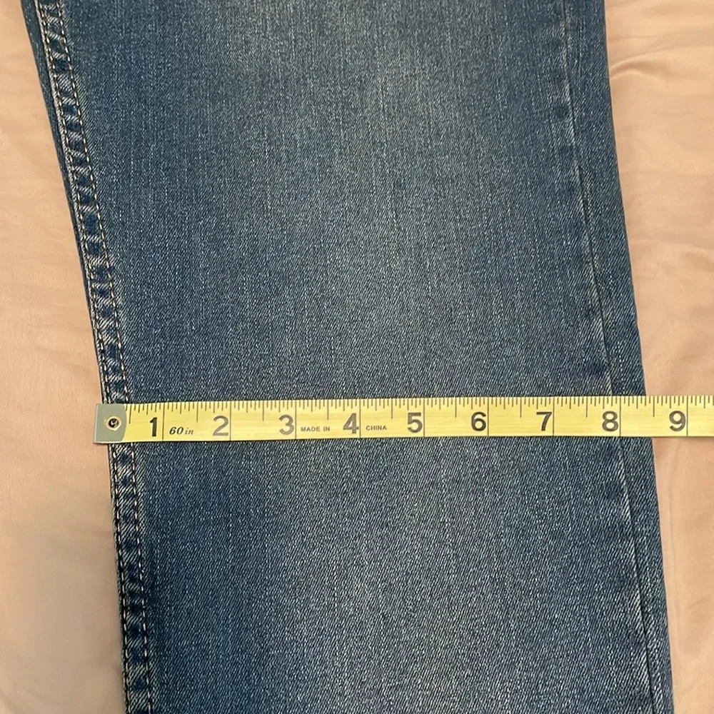 JOHN RICHMOND SLIM STRAIGHT DENIM labeled size 36x31 (waist measurement is 16”) - Picture 11 of 12